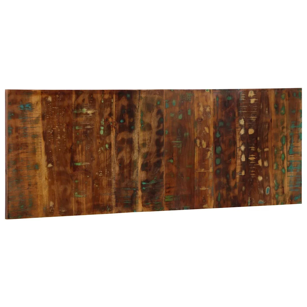 Testiera Multicolore 140 cm in Legno Massello Recupero