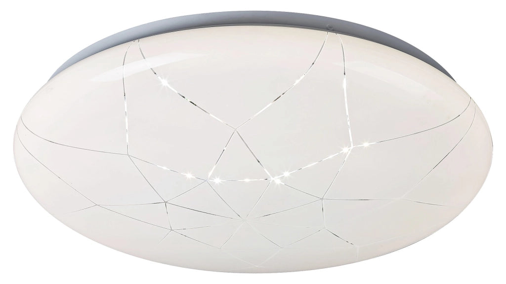 Plafoniera LED dimmerabile WiFi 39cm 24W Rabalux Damien