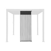 Triomphe persiana verticale in alluminio a lamelle 3m, antracite