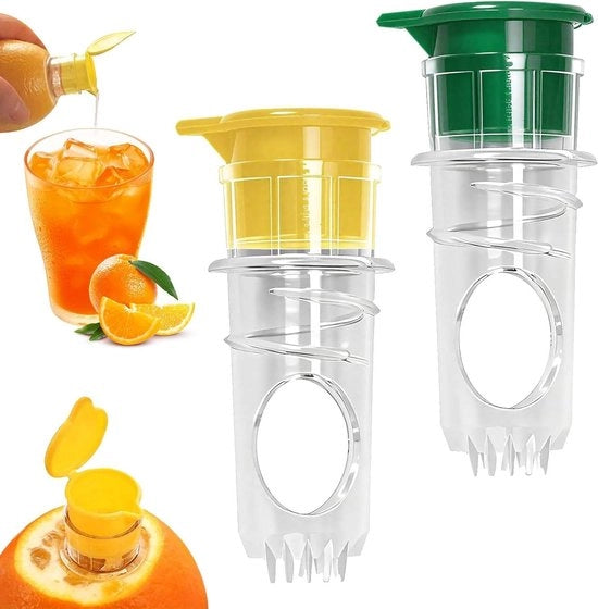 Due manici per citrus manuali - facili da utilizzare per arance, limoni e altri frutti di agrumi
