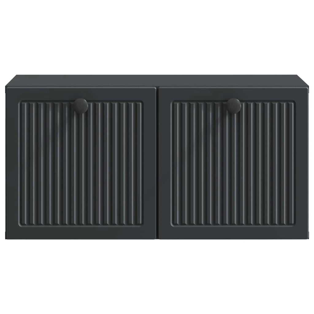 Mobile Porta TV da Muro Nero 59,5 x 31 x 30 cm 898026