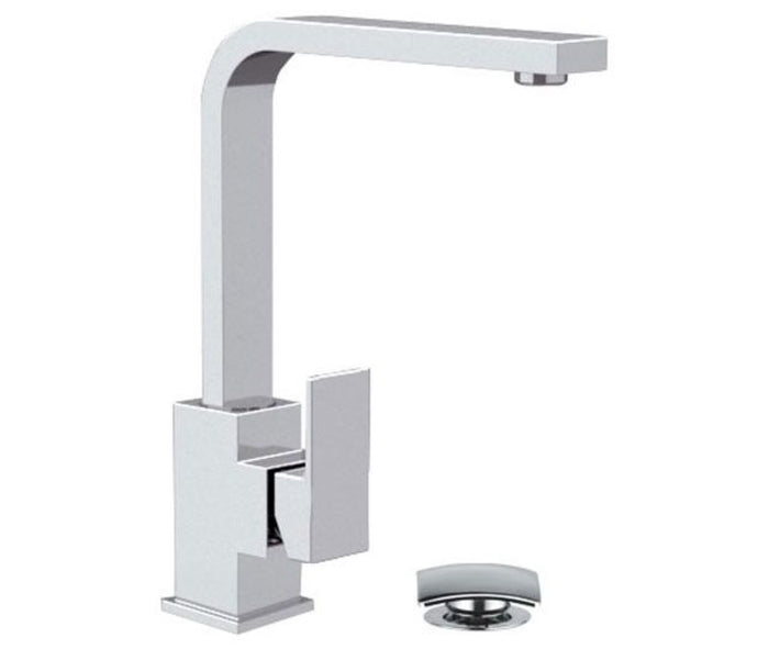 Miscelatore per lavabo con canna girevole design quadro skyline