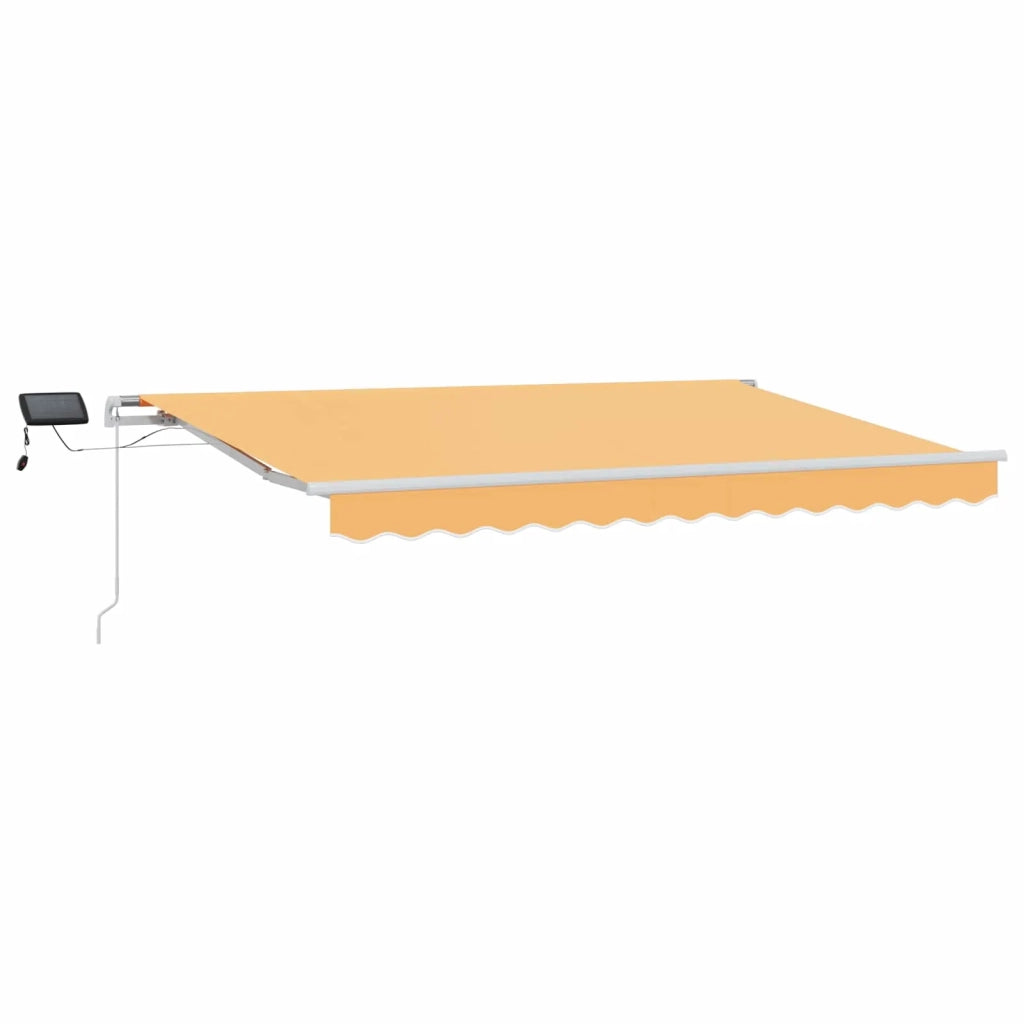Tenda Retrattile Sabbia 400 × 350 cm Tessuto e acciaio 3426121