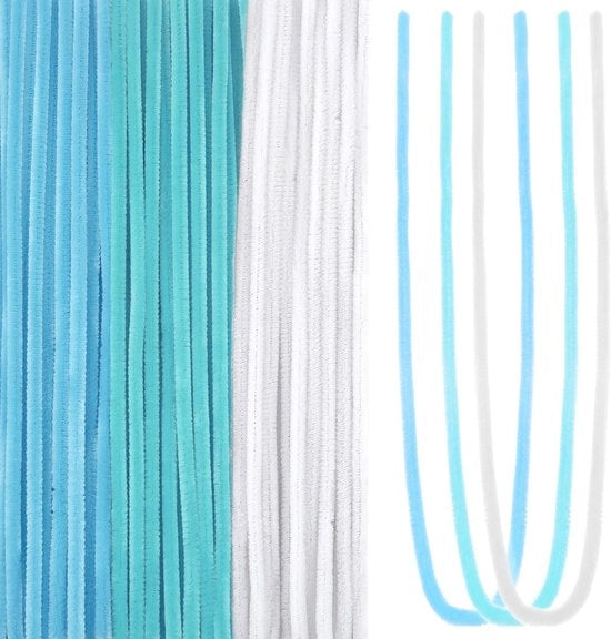 Pijpenragers 300 pezzi - 60 cm di lunghezza - Buigpluche - Chenilledraad - Knutseldraad - Progetti creativi