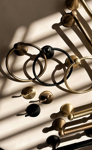 Portasciugamano Da Bagno Antique Bronze 332867b Retro