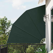 Schermo di Privacy per Balcone Verde Scuro 210 x 210 cm 42000937