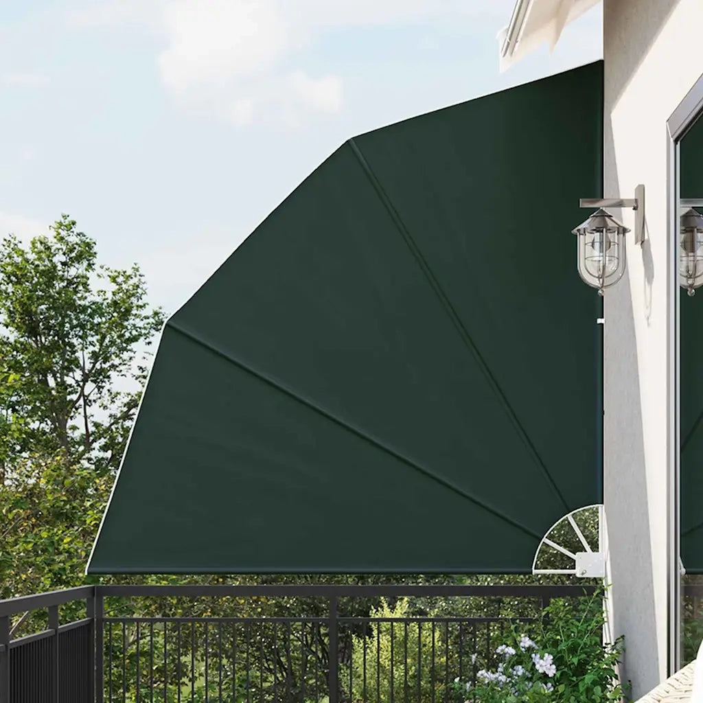 Schermo di Privacy per Balcone Verde Scuro 210 x 210 cm 42000937