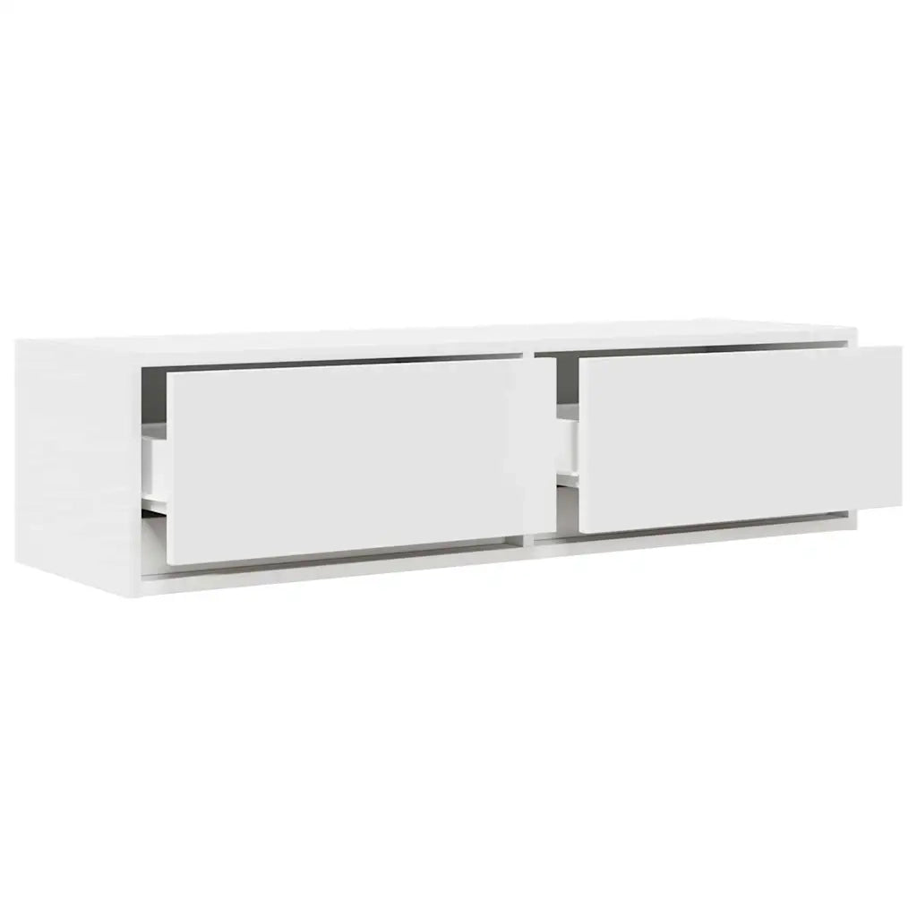 Mobile TV Bianco 100 x 31 x 25,5 cm Legno multistrato 861526