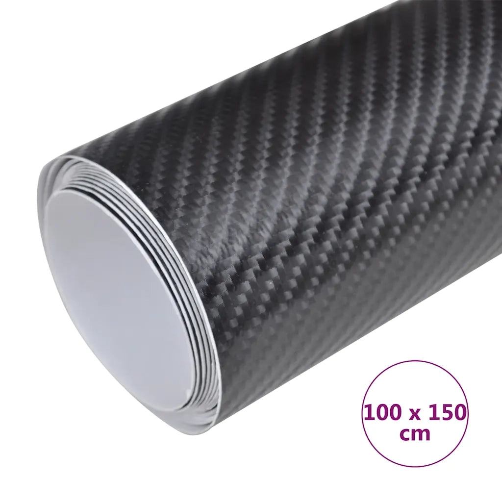 Pellicola per Auto 4D Nera 100x150 cm CFW7797143