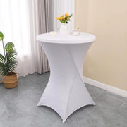 Tela di Stendibilità Plus - Bianco - 76 x 110 cm - Lato di Lattesio Elastico - Per Tavoli da Cenare e Tavoli Rotondi