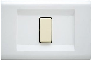 Placca Click 1F Bianco FEB 2581/WH