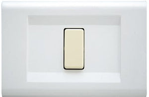 Placca Click 1F Bianco FEB 2581/WH