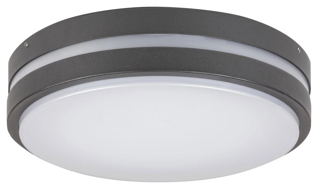 Plafoniera esterna LED Hamburg 10W antracite IP44 Rabalux