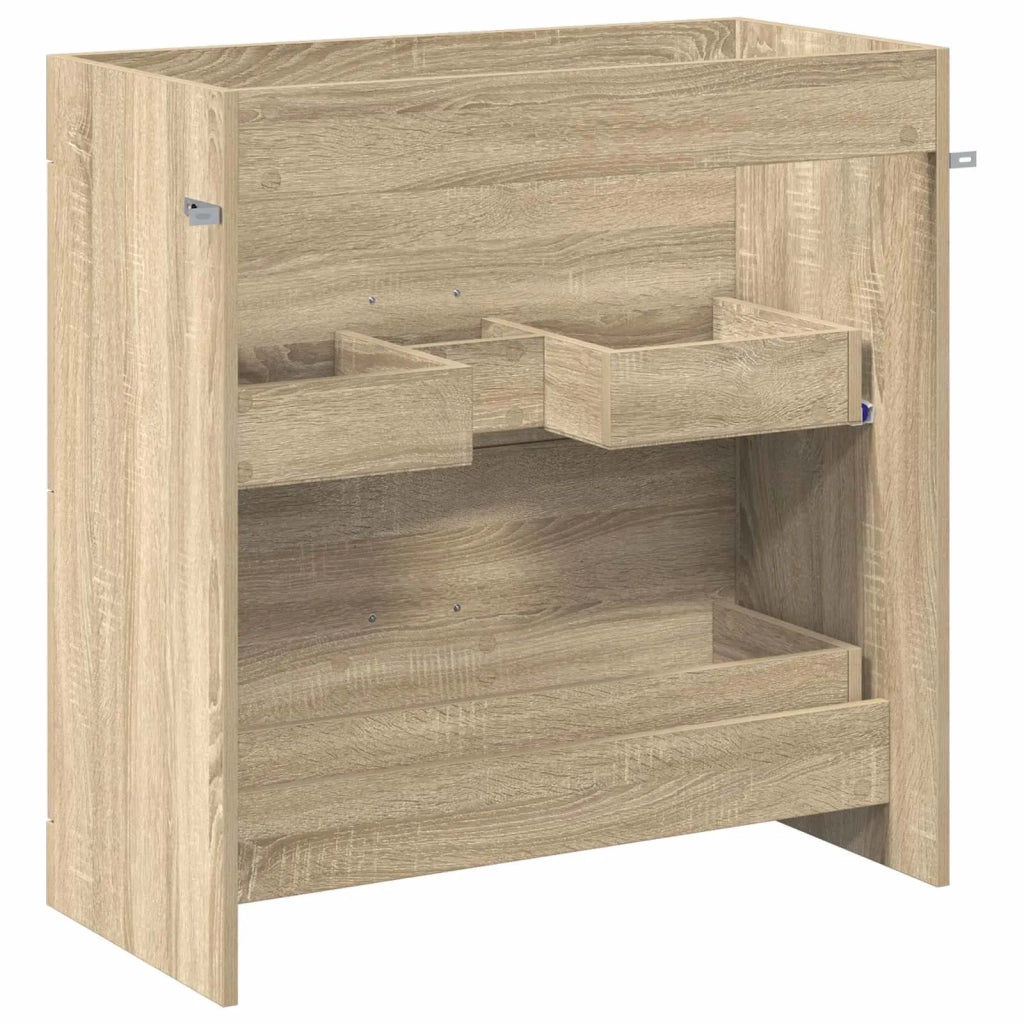 Mobiletto da Bagno Sotto Lavabo Rovere Sonoma