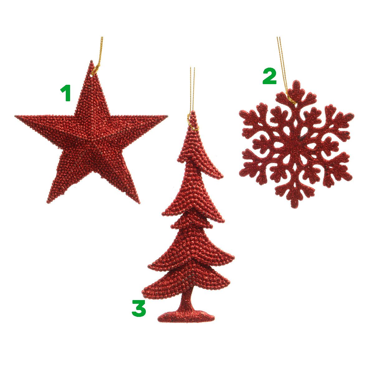 APPENDINI VARIE FIGURE GLITTER