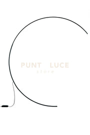 STRUTTURA PIANTANA RUNE NERA A LED 3000K 1450LM 35W DIMMERABILE DA ABBIANARE BASE PER PIANTANA