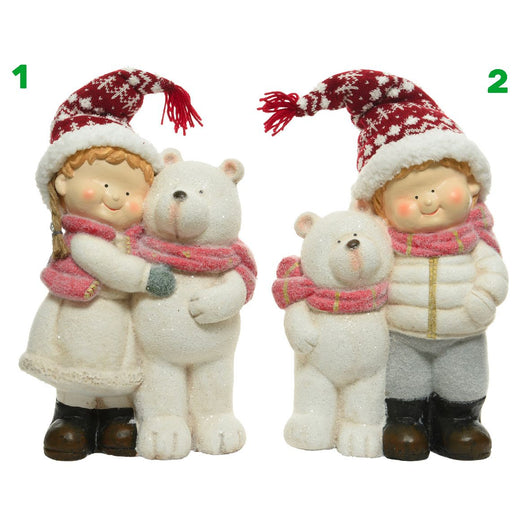 BIMBO/A CON ORSO 2 ASS 36CM