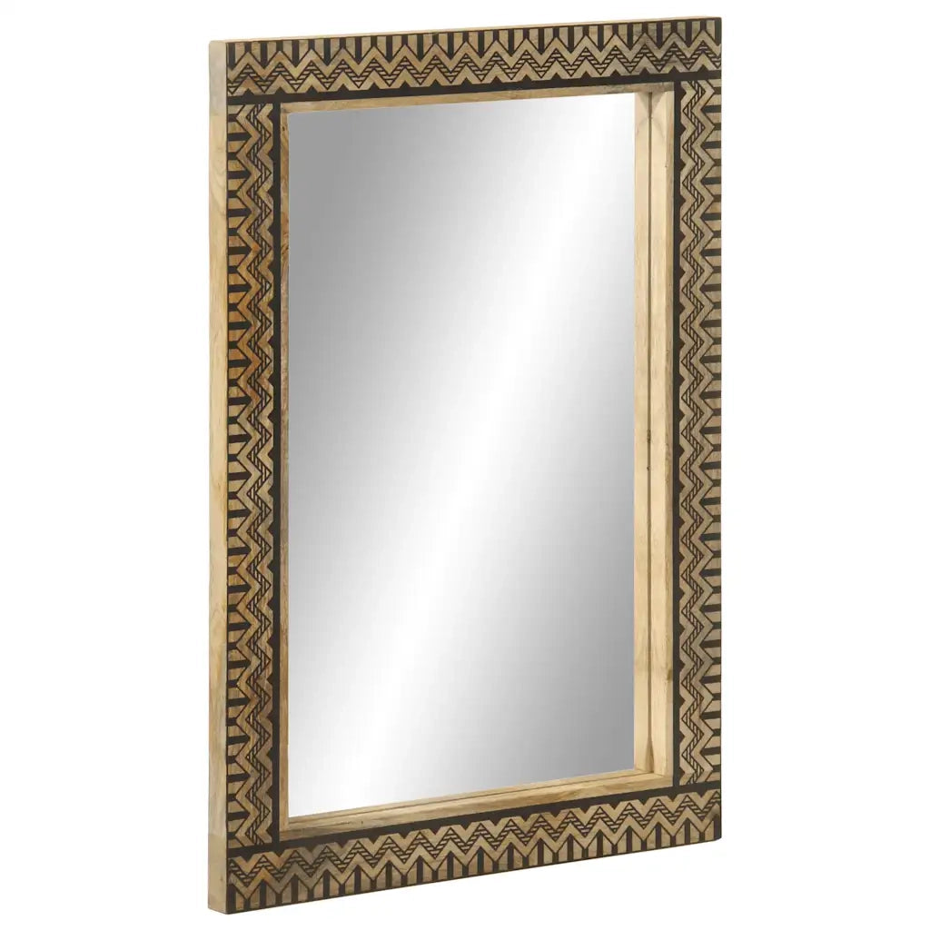 vidaXL Set Mobili da Bagno 4 pz in Legno Massello di Mango
