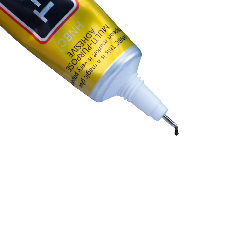 Colla Universale T-7000 15ml – Alta Precisione e Flessibilità | Nero, Asciugatura Rapida, Resistente alle Intemperie