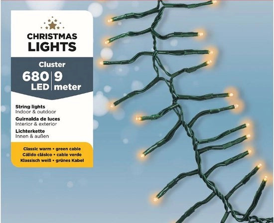 Lumineo Led Budget Cluster 900Cm 680L C.C