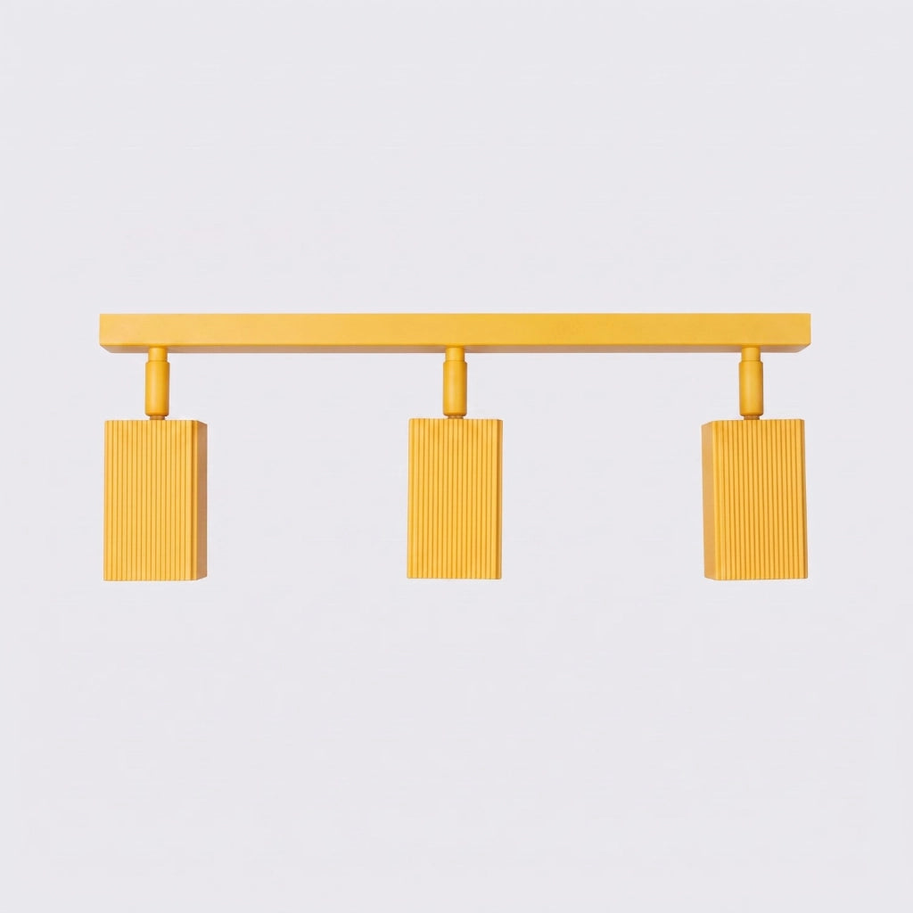 Plafoniera RAYO 3L gialla