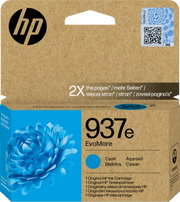 HP Cartuccia di inchiostro ciano originale 937e EvoMore