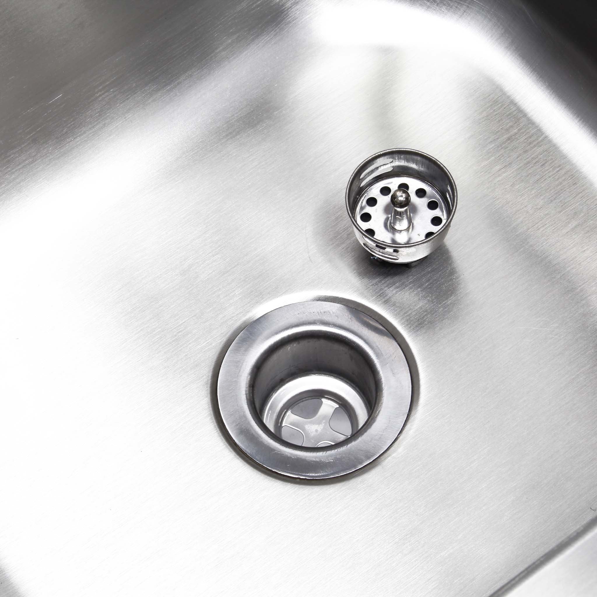 Lavello professionale quadrato acciaio inox Lavamani per ristorante bar