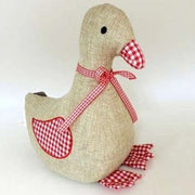 Trade Shop - Fermaporta Forma Anatra Duck Anatroccolo Sabbia Blocca Vintage Shabby Chic -