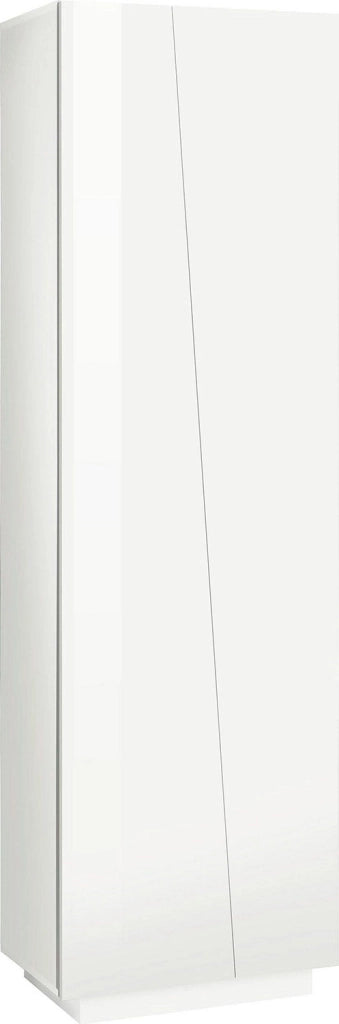 Armadio 2 Ante 60x38x199,7 cm Vega Bianco Lucido