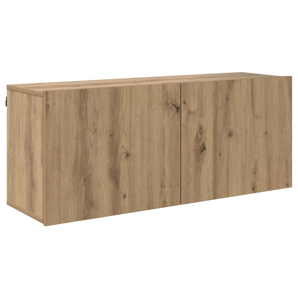Mobile TV 6 pz-Set di 6 Credenza per TV rovere artigianale Legno multistrato