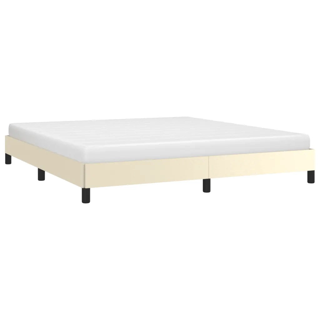 Giroletto-Struttura Letto Crema 180x200 cm in Similpelle