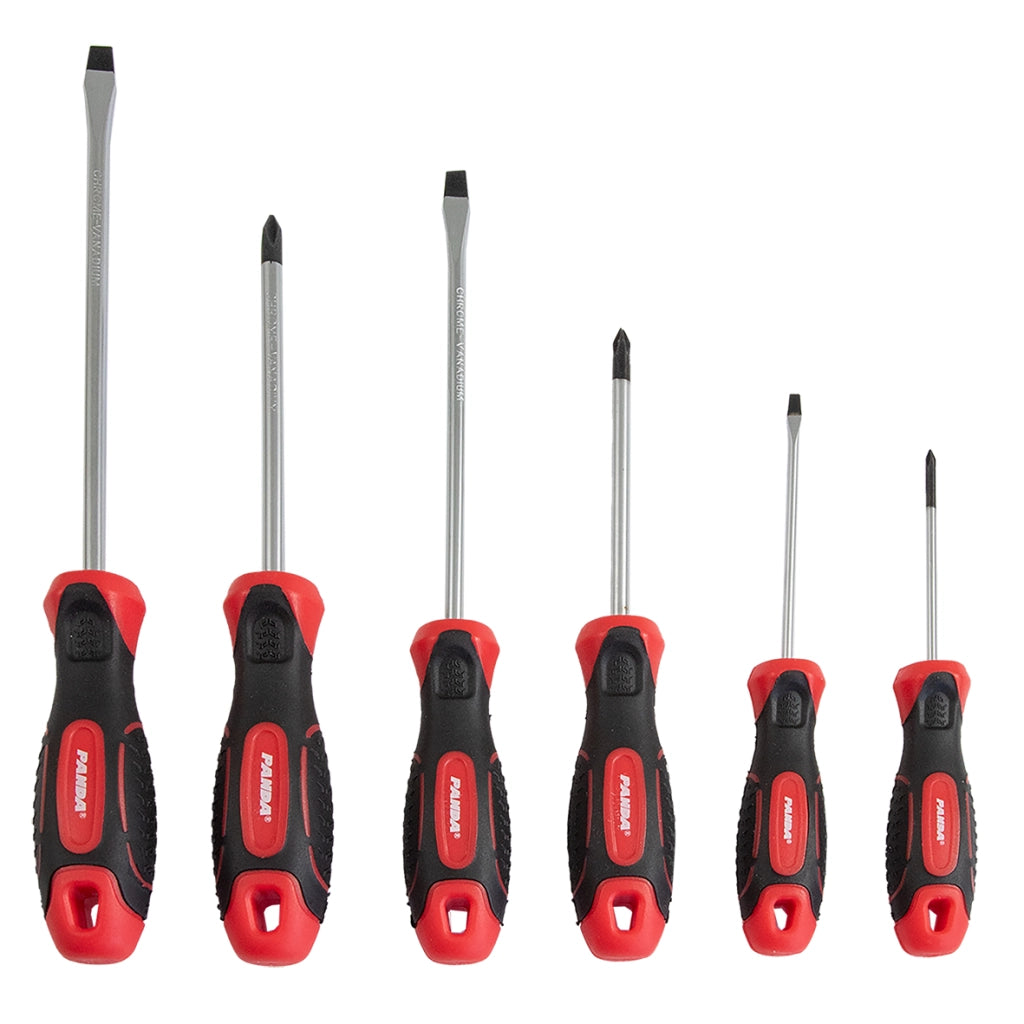 Set 6 Cacciaviti Cromo Vanadio