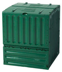 Compostiera da Giardino 600L 80x80x95 cm Verdemax Composter Verde