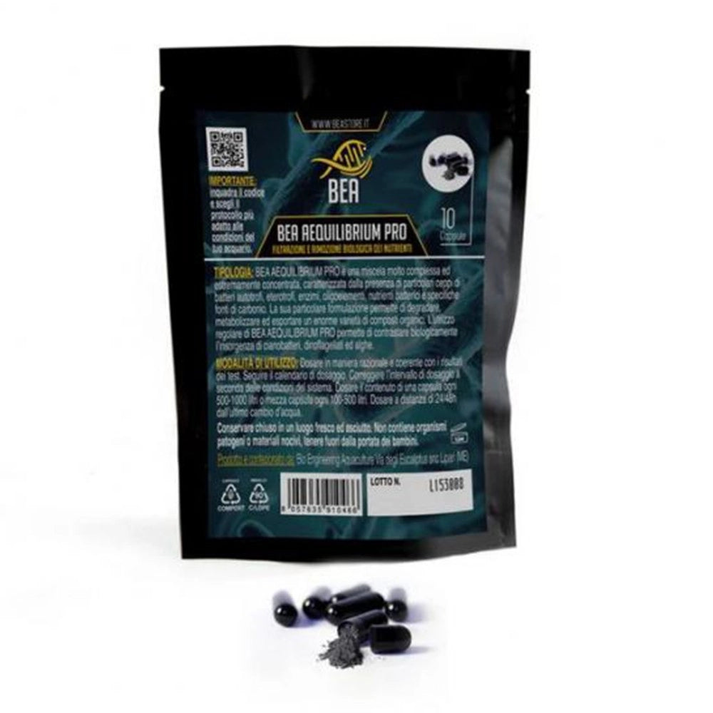 Bea Aequilibrium Pro 10cps  - miscela complessa e concentrata di ceppi di batteri