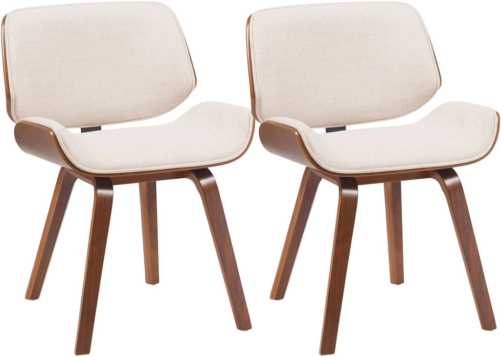 2er Set Besucherstuhl Beverley Stoff