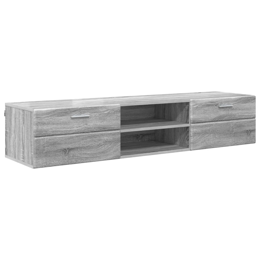Armadio in Legno con cassetto Grigio Sonoma 150 x 39 x 30 cm CFW3859726