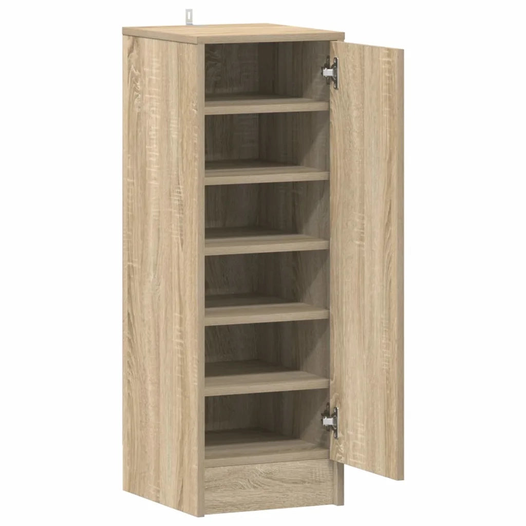 Scarpiera Rovere Sonoma 32x35x92 cm in Truciolato 808975