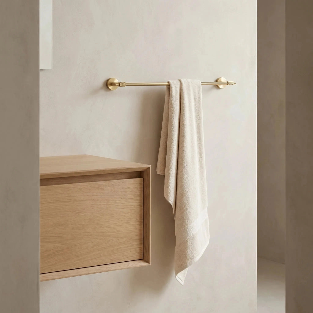 Portasciugamano Da Bagno 29101 Rivo Brush Gold