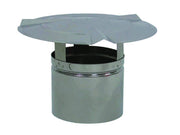 FUMAIOLI A CAPPELLO IN ACCIAIO INOX  ø cm.10