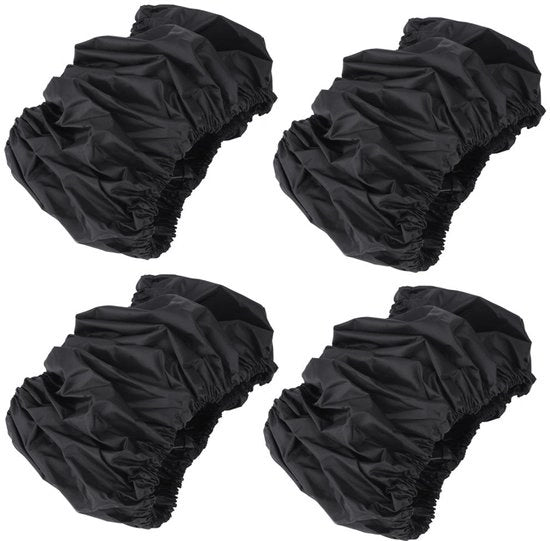 Copricoppe per Carrello Bambino - Copertura per Ruote - Cintura in Poliestere - Stoffa Impermeabile - Ripiegabile - Adatto per Diametro Ruota 12-25 cm