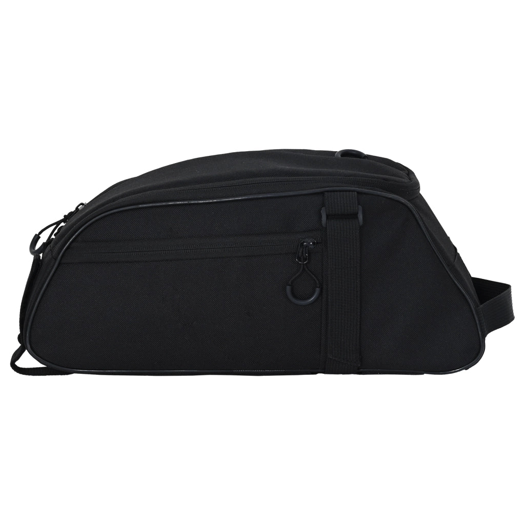 Borsa per Bicicletta per Portapacchi 8 L Nera 38x16x16 cm