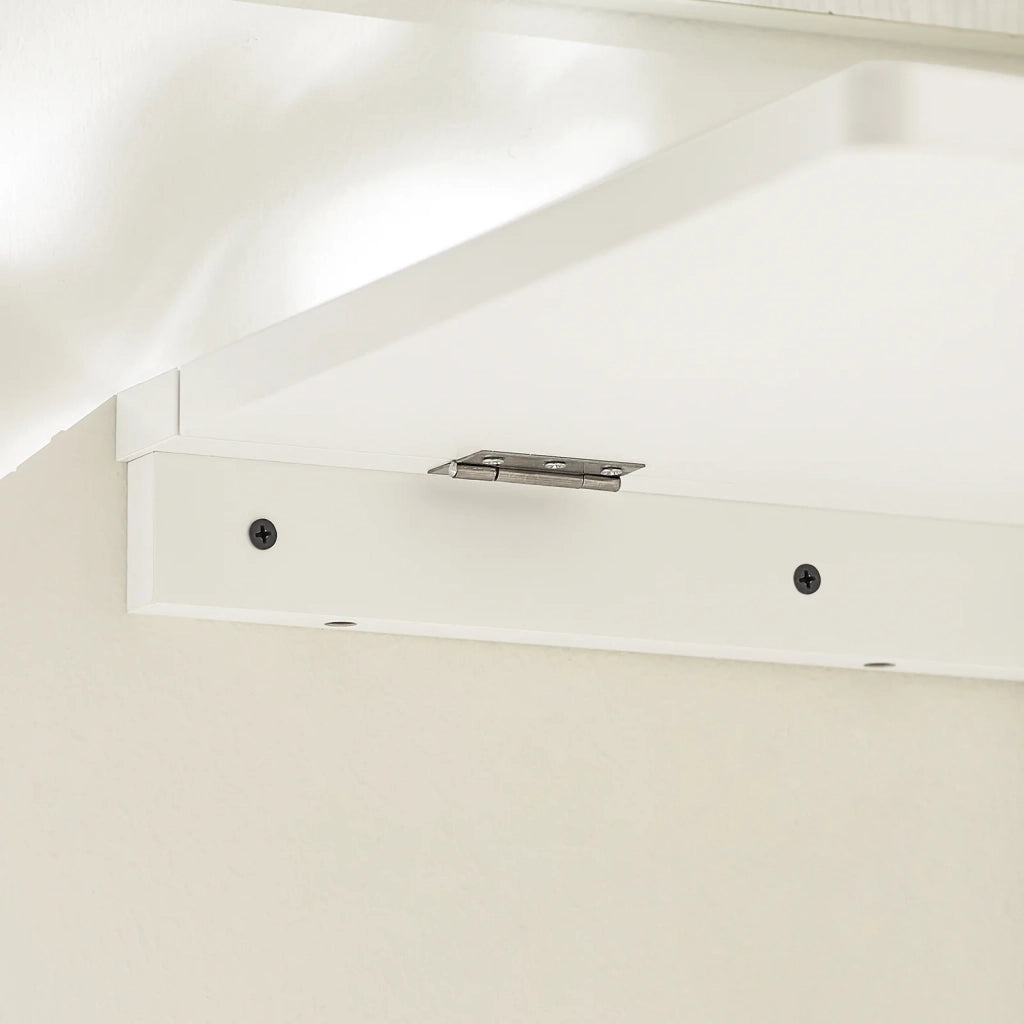 Tavolo Pieghevole a Muro scrivania Tavolo per Computer Tavolo da Cucina Bianco FWT03-W