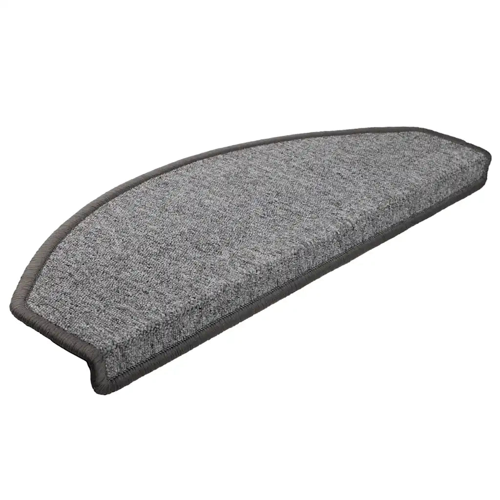 Tappetini per Scale 30 pz Grigio Scuro 65x24x4 cm