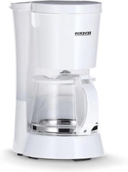 Caffettiera con filtro e bicchiere vetrato - 10 tazze - godimento aromatico del caffè - funzione di riscaldamento - facile da utilizzare - piatto di riscaldamento KA 4478