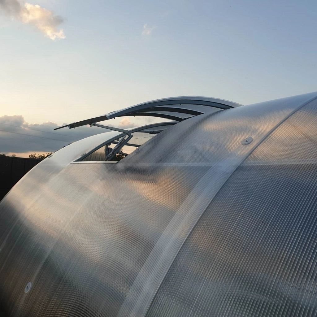 Lucernario per serra con apertura automatica KLASIKA TUBE