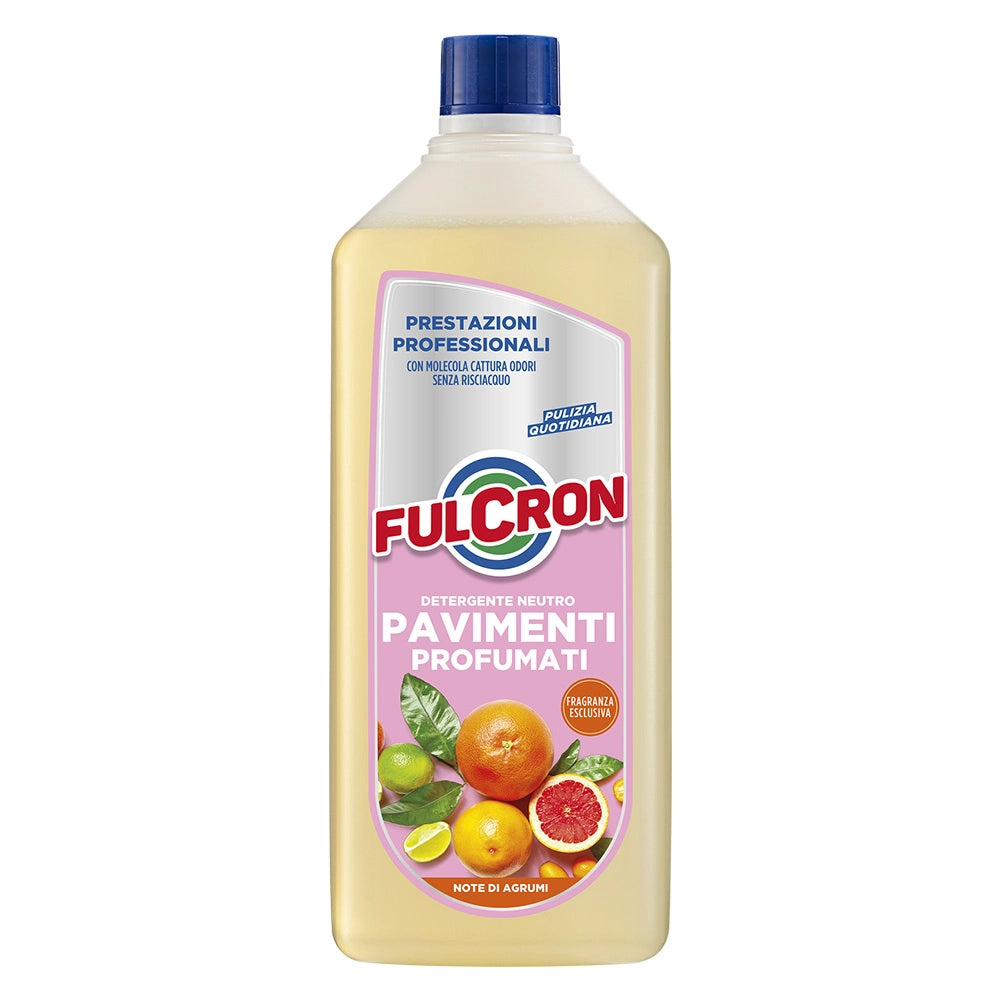 DETERGENTE NEUTRO PER MULTIPAVIMENTI 'FULCRON' lt. 1 - agrumi  - AREXONS