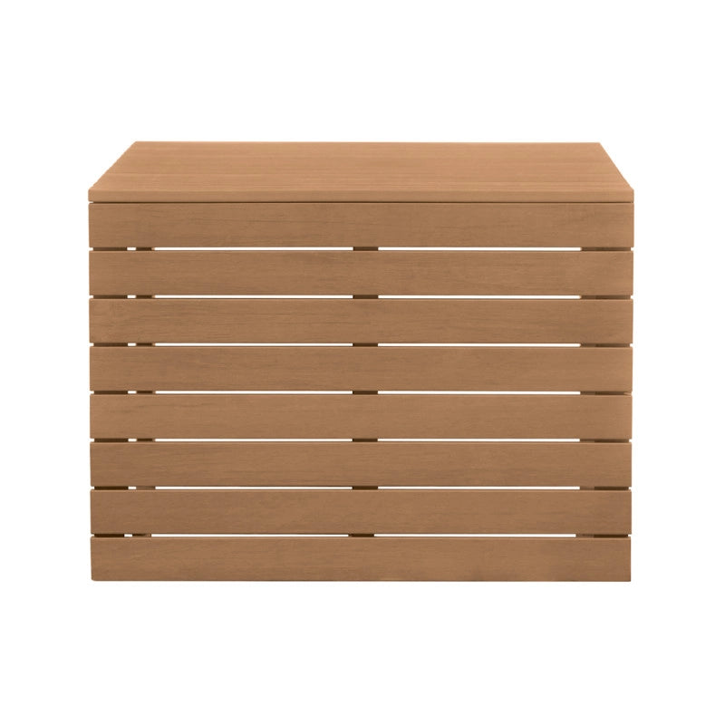 Set angolare MOIA Saint Tropez in alluminio e resin wood