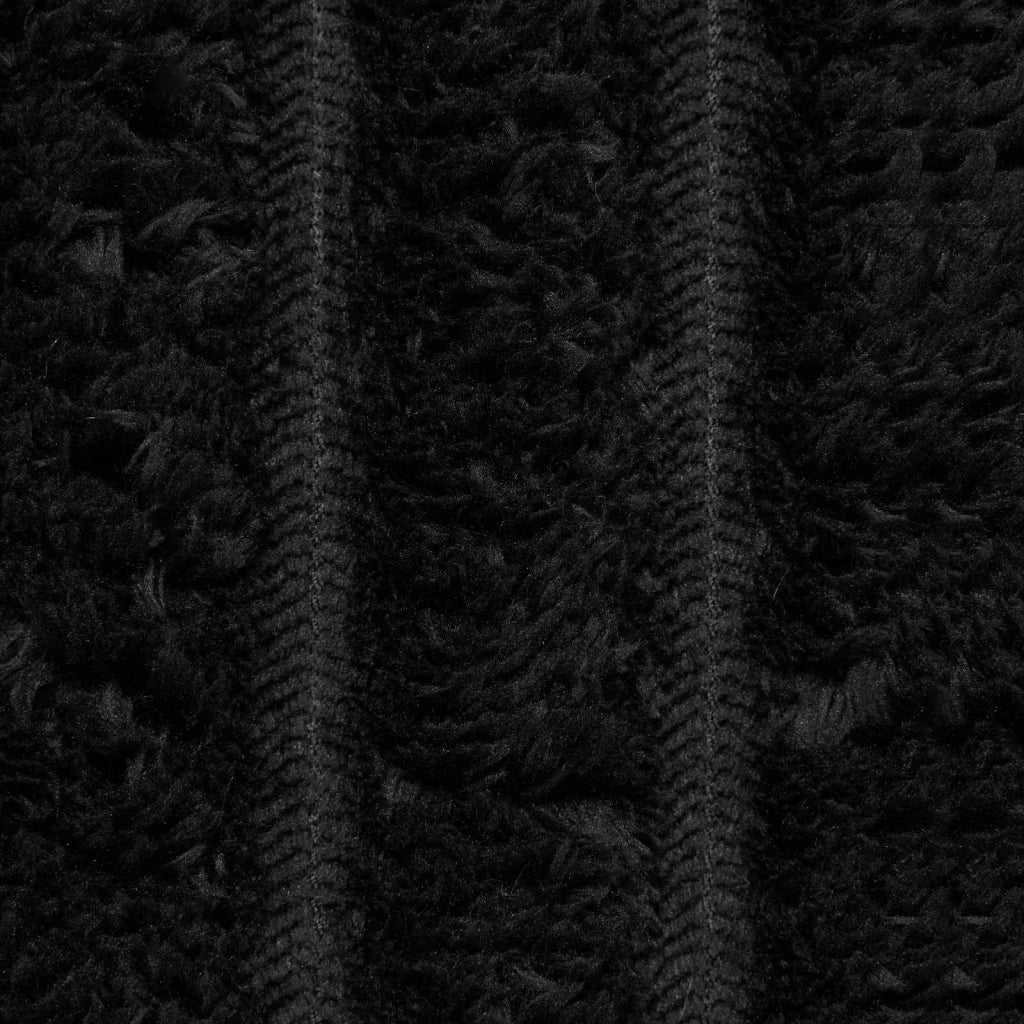 Coperte da Pile 6 pcs Nero 150 x 130 cm Panno 42016885