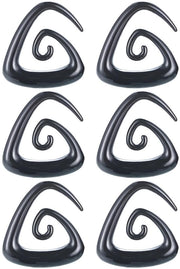 Set di punterelli in acrilico da 3 paia - Orecchini di misura - Ipoadregevole - Leggeri - 1,6 mm (14 G) - Adatti per l'uso quotidiano - Orecchini