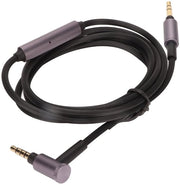 Cavo Audio di Alta Qualità - 3,5mm a 3,5mm - Con Connettore in Oro - 1,5m - Compatibile con WH-1000XM4/XM3/XM2 - Resistente e Resistente ai Colpi - Cavo per Cuffie